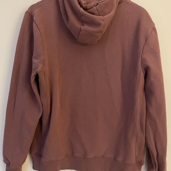 Outdoor Voices Mauve Drawstring Hoodie, Size M, Pre-Owned, Good Condition - Picture 4 of 6
